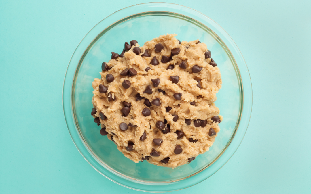 Irresistible and Healthier PB Chocolate Chip Edible Cookie Dough